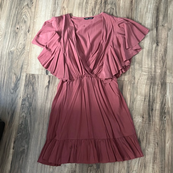 SHEIN Dresses & Skirts - Dusty Mauve Ruffle Dress